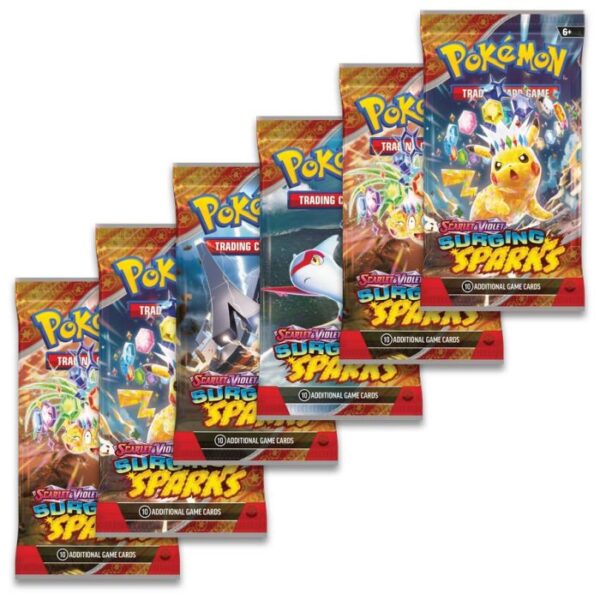 Pokémon TCG: Scarlet & Violet 8: Surging Sparks: Booster Bundle - Image 3